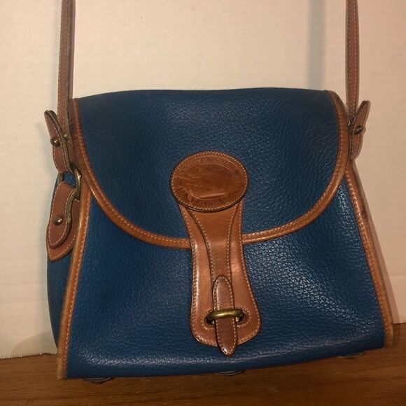 Vintage Rare Dooney & Bourke Saddle Bag Crossbody - Picture 2 of 16